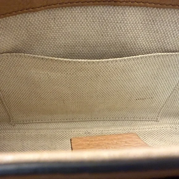 Gucci Tan Leather SoHo Flap Crossbody Bag - Picture 11 of 15